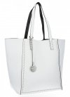 Dámská kabelka shopper bag Diana&Co bílá DTL165-3