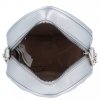 Dámská kabelka listonoška David Jones stříbrná 6729-1A