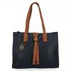 Dámská kabelka shopper bag Hernan tmavě modrá HB0192-1