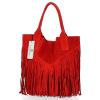 Dámská kabelka shopper bag Vittoria Gotti červená VPOS9