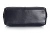 Kožené kabelka listonoška Vera Pelle tmavě modrá 810