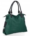 Dámská kabelka shopper bag Hernan lahvově zelená HB0135