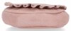 Kožené kabelka listonoška Vittoria Gotti pudrová růžová V5998