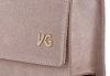 Kožené kabelka listonoška Vittoria Gotti pudrová růžová V3084OD