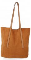 Bőr táska shopper bag Vittoria Gotti vörös V6590C