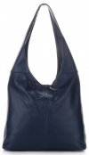 Bőr táska shopper bag Vittoria Gotti piros V3L