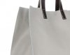 Bőr táska univerzális Genuine Leather világosszürke 691756