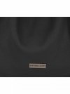 Bőr táska shopper bag Vittoria Gotti fekete V230