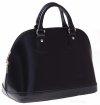 Bőr táska kuffer Vera Pelle fekete 424 (2