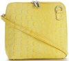 Bőr táska levéltáska Genuine Leather lime 218