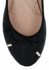 női balerina cipő Bellicy fekete C118