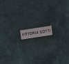 Bőr táska shopper bag Vittoria Gotti palackzöld V8802