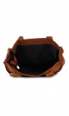 Bőr táska shopper bag Vittoria Gotti vörös V27A