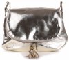 Bőr táska levéltáska Genuine Leather arany A3