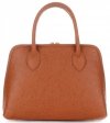 Bőr táska kuffer Genuine Leather vörös 80032