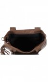Bőr táska shopper bag Vittoria Gotti földszínű V270