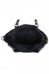 Bőr táska shopper bag Vittoria Gotti tengerkék V3650