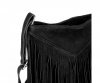 Bőr táska levéltáska Genuine Leather fekete 221