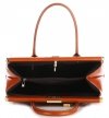 Bőr táska kuffer Genuine Leather vörös 816(2