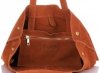 Bőr táska shopper bag Vera Pelle narancs A19