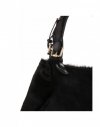 Bőr táska shopper bag Vera Pelle fekete 8078(2