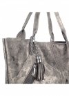 Bőr táska shopper bag Genuine Leather óarany 555