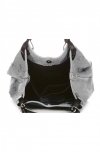 Bőr táska shopper bag Vittoria Gotti világosszürke V2050