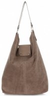 Bőr táska shopper bag Vittoria Gotti földszínű V3292C