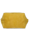 Bőr táska shopper bag Vittoria Gotti sárga B23
