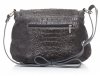 Bőr táska levéltáska Genuine Leather szürke 424