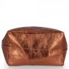 Bőr táska kézi táska Genuine Leather barna 555