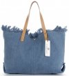 Bőr táska shopper bag Vittoria Gotti V5902