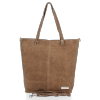 Bőr táska shopper bag Vittoria Gotti földszínű VG41