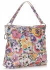 Bőr táska shopper bag Vittoria Gotti bézs V5483