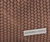 Bőr táska shopper bag Vittoria Gotti földszínű V80050
