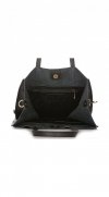 Bőr táska shopper bag Vittoria Gotti fekete V8622
