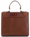 Bőr táska kuffer Genuine Leather barna 295