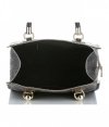 Bőr táska kuffer Genuine Leather szürke 214E