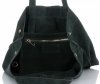 Bőr táska shopper bag Vera Pelle palackzöld A19