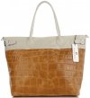Bőr táska shopper bag Vittoria Gotti vörös V691622