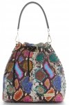Bőr táska shopper bag Vittoria Gotti többszínű V8224-1