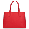 Bőr táska kuffer Vittoria Gotti piros V554050