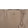 Bőr táska kuffer Vittoria Gotti földszínű V554050