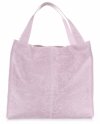 Bőr táska shopper bag Vittoria Gotti púderrózsaszín V5