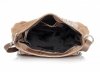 Bőr táska levéltáska Genuine Leather földszínű 424