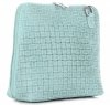 Bőr táska levéltáska Genuine Leather menta A7