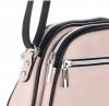 Bőr táska levéltáska Genuine Leather púderrózsaszín 5100