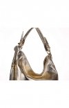 Bőr táska shopper bag Vittoria Gotti arany V803