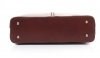 Bőr táska klasszikus Genuine Leather barna J6088