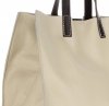 Bőr táska shopper bag Genuine Leather bézs 691756